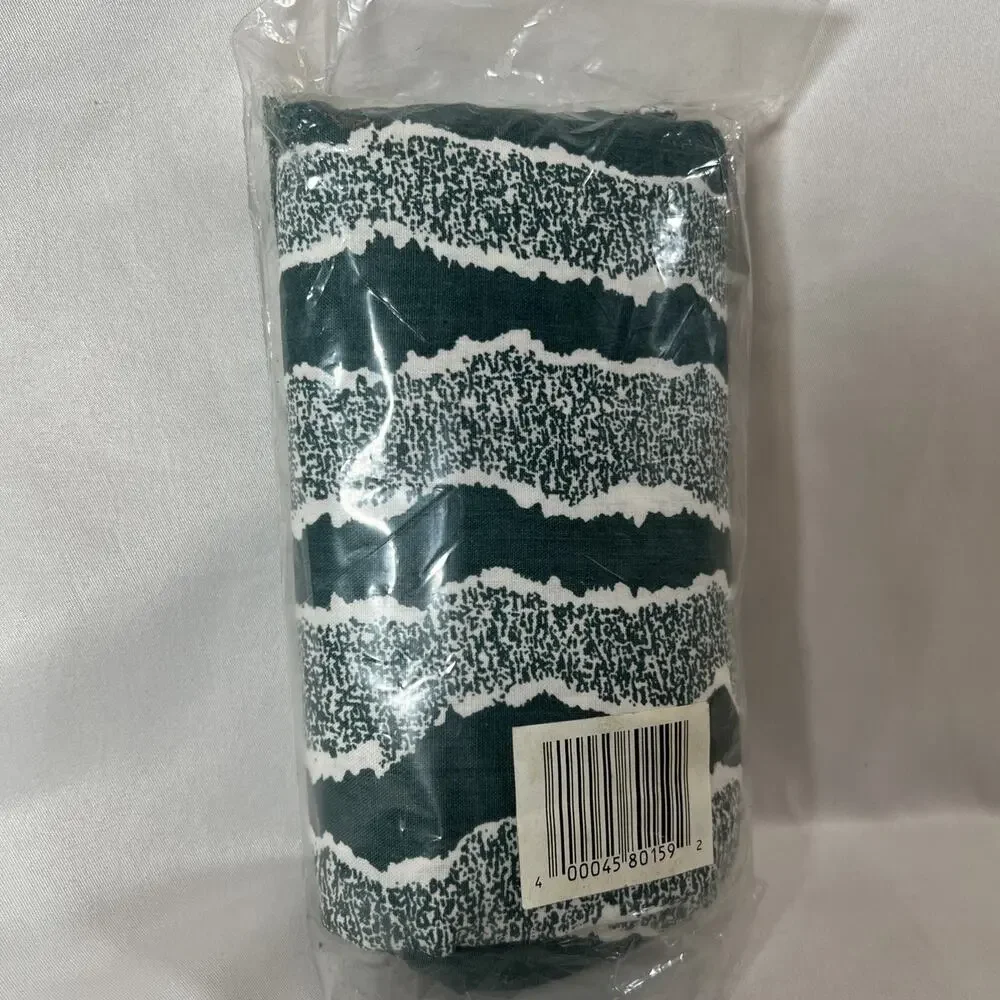 Vintage 1995 Home Coordinate Standard Pillowcases 20x30 Abstract Teal 2 Pack